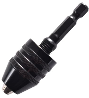 3 Jaw Precision Chuck for Rotary Tools | Hex Shank | for Mini Drill Bits & Accessories | Fits Engravers & Grinders