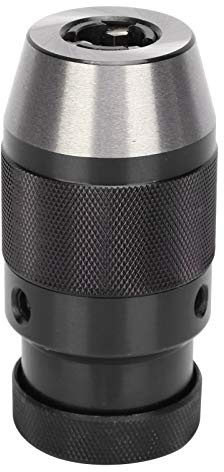 Portabrocas sin llave autoblocante con manguito Tornos Adaptador de herramientas manuales eléctricas 0 13 mm B16 Alta precisión Durable para fresadoras Tornos Acero de alta