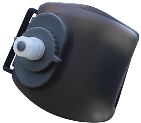 HOUDERCO Gourde Bracelet Semi-Transparente en Silicone et PP 250 ML Légère et Portable pour Course à Pied Cyclisme et Activités Sportives en Plein Air Réutilisable