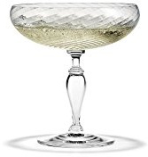 Holmegaard Champagnerglas 25 cl Regina aus mundgeblasenem Glas, klar