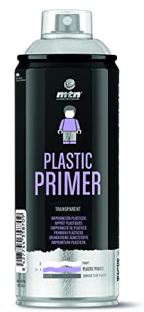 Montana Colors MTN PRO Imprimación Plásticos - Spray 400ml, El embalaje puede variar