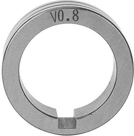 Rullo di avanzamento per filo di saldatura, 30 mm, in acciaio 0,8/1,0/1,2, rullo di avanzamento per binzel (0,8 mm),Rullo Guida Filo Saldatrice