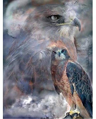 Yingxin34 Puzzles 3000 Teile, Ballon Landschaft Rahmenpuzzle, Puzzle Spiel Geschenk, DIY Puzzle Würfel Stehender Adler Impossible Puzzle, Geschenk Geschicklichkeitsspiel für die Ganze Familie