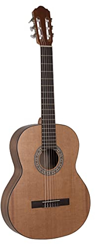 VOLT by Voggenreiter Sevilla Konzertgitarre KG-6000 Open Pore, Größe 4/4, 52 mm Sattelbreite, mit massiver Zederndecke. Professioneller Klang, elegantes Open Pore Finish, Made in Europe 1268