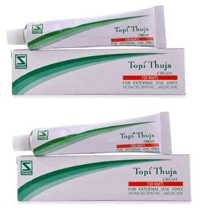 NM SELECT Topi Thuja Cream For Warts, Sarcoids and Warts | Dogs, Cats, Birds, Horses, Animals, Mammals | 2 x 25g