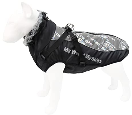 Hunde-Wintermantel, warmer Haustiermantel, wasserdicht, Plüsch-Hundejacke, Winter-Ready, Welpe, Wintermantel, warmer Mantel, wasserdicht, Haustierbedarf, Plüsch-Hundejacke, ultimativer Komfort für