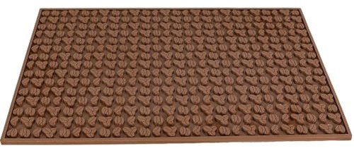 Kioball Tapis de Bar 45 * 30 * 0.8CM Tapis en Silicone Alimentaire Antidérapant Tapis de Service en Caoutchouc pour Bar Anti-Éclaboussures pour Cuisine, Bar à Café, Bars, Restaurants, Comptoirs.