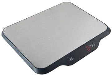 ILSA Bilancia digitale da cucina professionale in acciaio 18/10 da 30 Kg con divisione 2 grammi