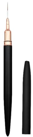 Pennello professionale per nail art – Penna ergonomica, linee precise, strumento versatile, pennello per dettagli unghie, ideale per tracciamento artistico, pittura a gel, vernice, decorazione