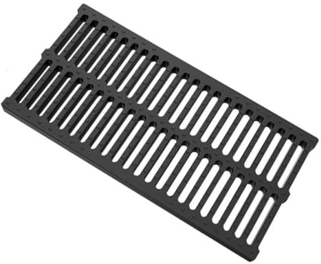 CYHTYM Grille De Drainage Caniveau Grille de Drainage en Plastique pour Jardin, Garage, Cuisine, Cour, etc.(50x20x4cm/19.6x7.8x1.6in)
