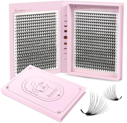 Lunamoon 20D Volume Ciglia Extension Ventagli per Ciglia 800pcs