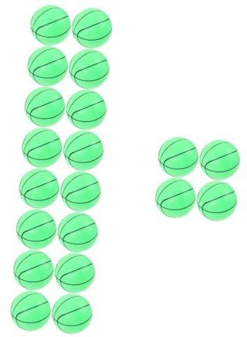 BESTonZON 5juegos Baloncesto Luminoso Inflable para Juguete De Entrenamiento para Actividades y Diversión Familiar Inflador y Bolsa De