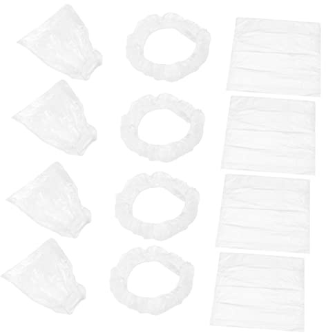 Amosfun 100sets Coprisedili Monouso Per Auto Coprivolante Copricambio Accessori Per Auto Confezione Per Quotidiano
