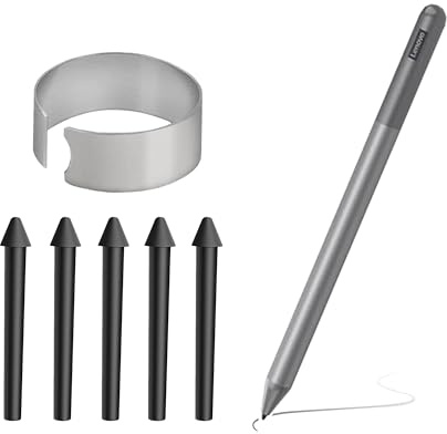 SUEEWE 5 Stück Ersatzspitzen für Lenovo Tab Pen, Schwarz | für Lenovo Tab M11 & Idea Tab 11 & Idea Tab Plus 12,1 Tablet, [NICHT für Lenovo Tab Pen Plus/Pro]