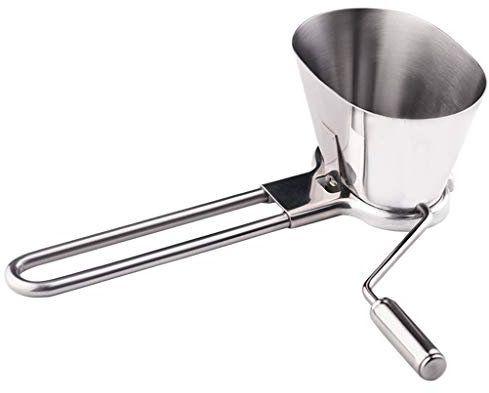 ASHLUYAK Trituradora de perejil de acero inoxidable, herramientas manuales, molinillo de hierbas, picador de verduras para rallador de verduras, utensilios de cocina