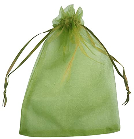 50 Stück Pflanzbeutel for Garten, Gemüse und Obst, 17 x 23 cm, Kordelzugnetz zur Schädlingsbekämpfung und for Pflanzenschutz