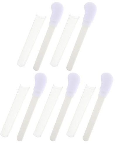 Healeved Pack de 5 Limas de Cerámica para Uñas Profesionales, Herramientas para Manicura Acabado Fino y Brillo, Material Cerámico Mango Pp para Uso Seguro Color Aleatorio
