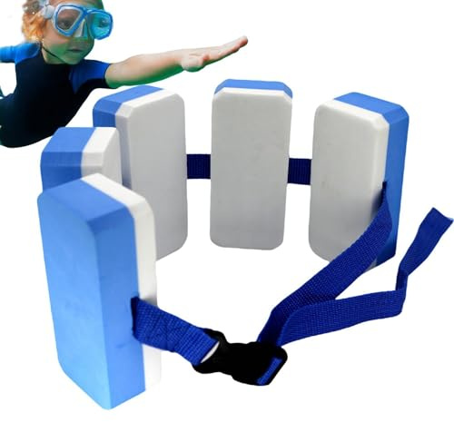 Kinder-Schwimmgürtel – Schwimmgürtel, Schwimmtrainer, verstellbare Riemenausrüstung | Trainingshilfe für Kinder, und Mädchen im Alter von 7–10 Jahren, Schwimm-Sicherheitsschwimmer, Wasser-Aerob