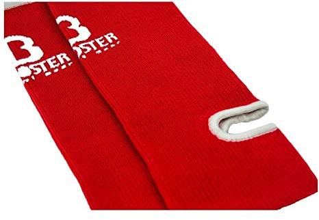 Booster Fußbandagen, Thai, rot, Ankle Guard, Knöchelschoner, Fußschoner