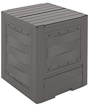 Gardiun Ambition – Compostiera da 260 L, Colore: Nero
