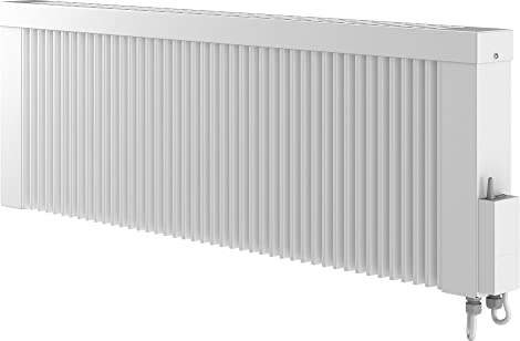 Elektro Heizung mit Keramikkern 2500 Watt - Energiesparender Elektroheizkörper mit Funkmodul IPX4 Schutzklasse Verzinkt Wandmontage für Räume von 23 bis 27 qm - Made in Germany