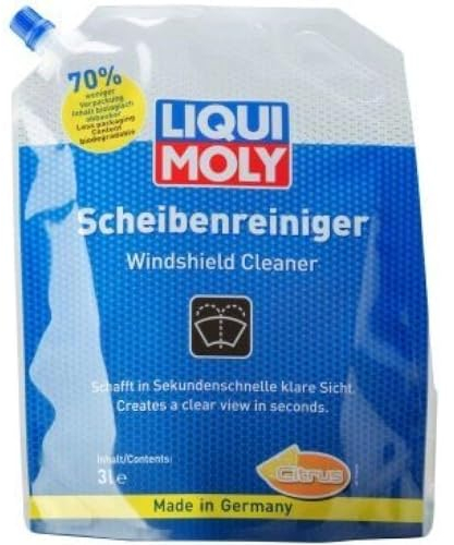 LIQUI MOLY Scheibenwischwasser Citrus, Art.-Nr.: 21705 I 3 L Scheibenreiniger gebrauchsfertig I Streifenfreier, schonender Wischwasserzusatz I Mit Zitronen-Duft I LED- bzw. Xenon-Scheinwerfer geeignet