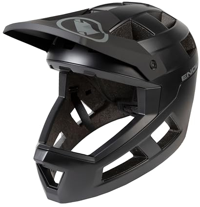 Endura Downhill MTB-Helm SingleTrack MIPS Schwarz Gr. M/L