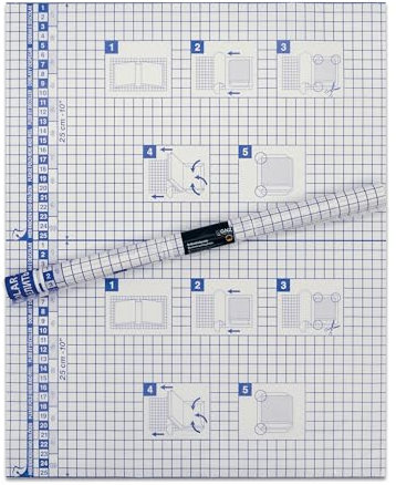 SIGNZ selbstklebende Buchschutzfolie, transparent, 2 m x 40 cm, starke 60 my (0,06mm), glasklar, CO2-neutral hergestellt, made in Germany