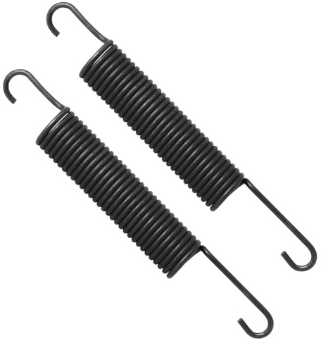 SG Store Lot de 2 ressorts de serrage M45123 pour pont de tondeuse John Deere 312 314 RX75 RX95 340D Noir