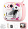 YOZISS Camara Fotos Digital con Impresión,1080P Doble Camara Infantil Instantanea Niños Camara Digital con Tarjeta Microsd,Reproductor de Música Vídeo y Juegos, Regalo para Niños y Niñas 3 a 12 Años