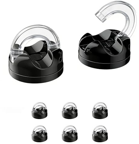 6 Stück Selbstklebende Magnetische Kabelhalter 360° Drehbare Kabelclips, Kabelmanagement Mehrzweckhaken Schreibtisch-Organizer Kabelorganizer Halterung für Ladekabel USB-Ladekabel Netzkabel Audiokabel