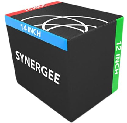 predolo Plyo Box Portatile Multiuso Antiscivolo per Allenamento di Salto con Attrezzi, Style B