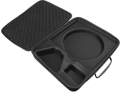 Zerodis Custodia per Trasporto Satellitare, Custodia Portatile per Assorbimento degli Urti, Guscio Rigido per Mini Parabola e Accessori 16,5x13,7 Pollici da Utilizzare con Apparecchiature Satellitari