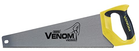 Draper Venom 82195 Second Fix - Sega a mano doppia rettificata (500 mm), giallo