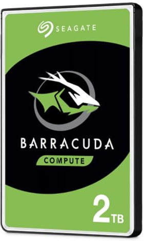 Seagate 2.5-Inch 2 TB BarraCuda Internal Hard Drive - Silver