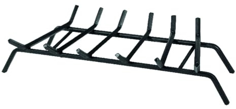 VERDELOOK Braciere portalegna in Ferro per Camino, 74x33x16 cm, arredo Interni