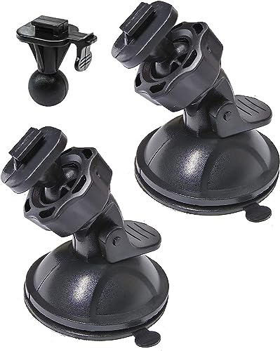 Dash Cam Suction Mount for Transcend/YI/Nextbase HD DVR 202 402G 512G Driving Recorder, Easy to Install and Use, Strong Suction Power Removeable