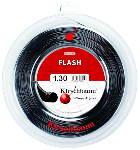 Kirschbaum Spule Flash Schwarz 1,30 mm (16G) 201,2 m