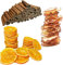 Decoración navideña Natural - rodajas de Naranja, rodajas de Manzana, palitos de Canela - Corona de Adviento Corona de Navidad Arreglo de Adviento popurrí