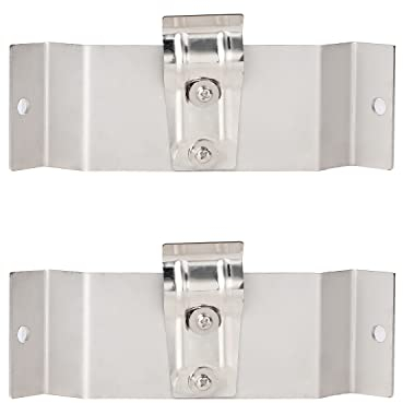 Elbe RNECK-05 - Soporte de montaje en esquina para panel de ducha (metal, incluye accesorios de montaje y soporte de pared para ducha de mano, 20 x 6 cm)