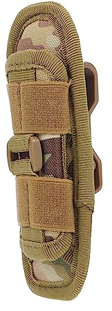 Étui Ceinture Lampe Torche Rotatif 360 Nylon, Support Chasse Sécurité