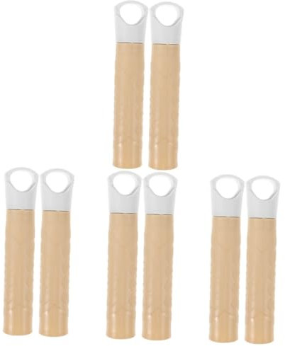 ULTECHNOVO 8stücke Besenstiel-endkappen Aufsteckbare Griffe Für Besen Und Mopps Ergonomische Handhabung Mit Loch Einsetzbar Für Haushaltsgeräte