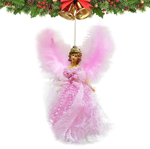 Dmuzsoih 3 Pack 13 × 22 cm Weihnachtsengel Anhänger - Feenengel Ornamente, Engel Anhänger Puppe Weihnachtsdekoration, Weihnachtsengel für Baum, Weihnachtsengel Puppen, Hängende Engel Puppe Ornament