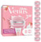 Gillette Venus ComfortGlide Spa Breeze Damenrasierklingen, 8 Ersatzklingen für Damenrasierer