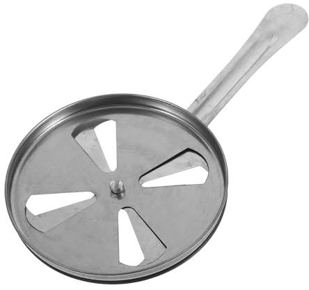 HOLIDYOYO Stainless Steel Candle Snuffer Lid for Candles and Aroma Lamps, Fire Spread Prevention, Simple and Elegant Design, Silver Fire Extinguisher Tool for Home Aromatherapy
