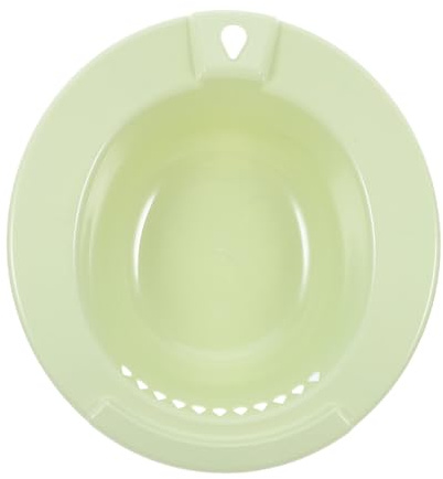 Beavorty Sitzbad für Toilette aus Pp mit Breitem Sitz und Tiefer Schale Überlauföffnung für Wochenbettpflege und Zuhause