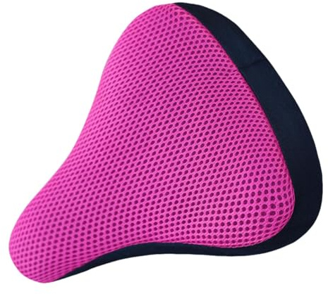 Generiskt cykelskydd | mjuk och elastisk vadderad kudde för sadel | ergonomiskt skydd som inte glider, bekvämt för bergscyklar, vägcyklar och veck