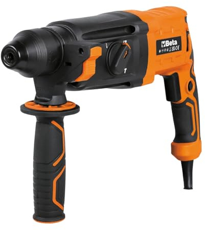 BETA 1967/800W – Martello Tassellatore SDS-PLUS 800W con 3 Funzioni, Scalpello Vario-Lock, con Accessori, Foratura su Calcestruzzo, Legno e Metallo