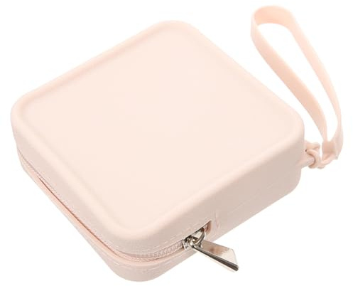 FRCOLOR Bolsa de Silicona para Compresas con Cremallera Resistente y Flexible Protección para Higiene Femenina para Adolescentes y Almacenamiento Portátil