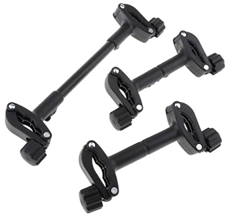 MotiveTech 3 Stück Kinderwagen Verbinder Zwillingskinderwagen Adapter Kinderwagen Zubehör Eisen Konstruktion Flexibles Design für Familienspaziergänge